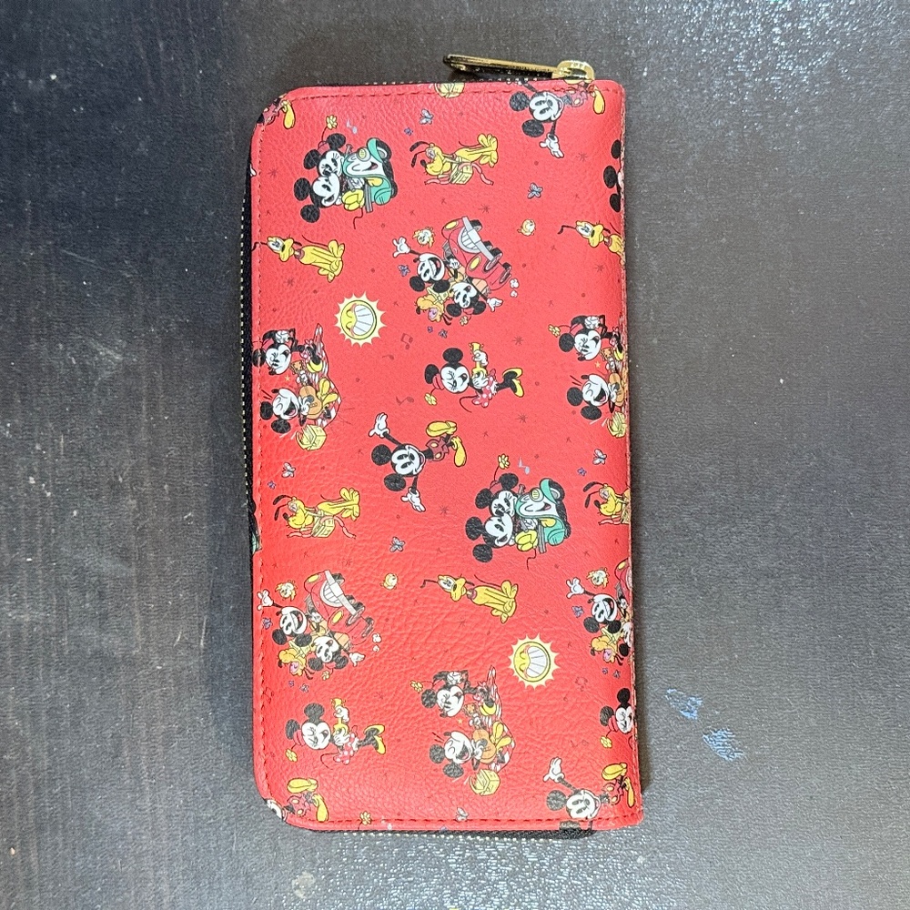 Loungefly for Disney - Mickey and Minnie’s Runaway Railway Long Wallet - Picture 5 of 11